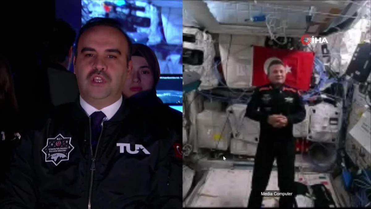 Bakan Kacır, Bursa\'da ilk Türk astronot ile bağlantı kurdu