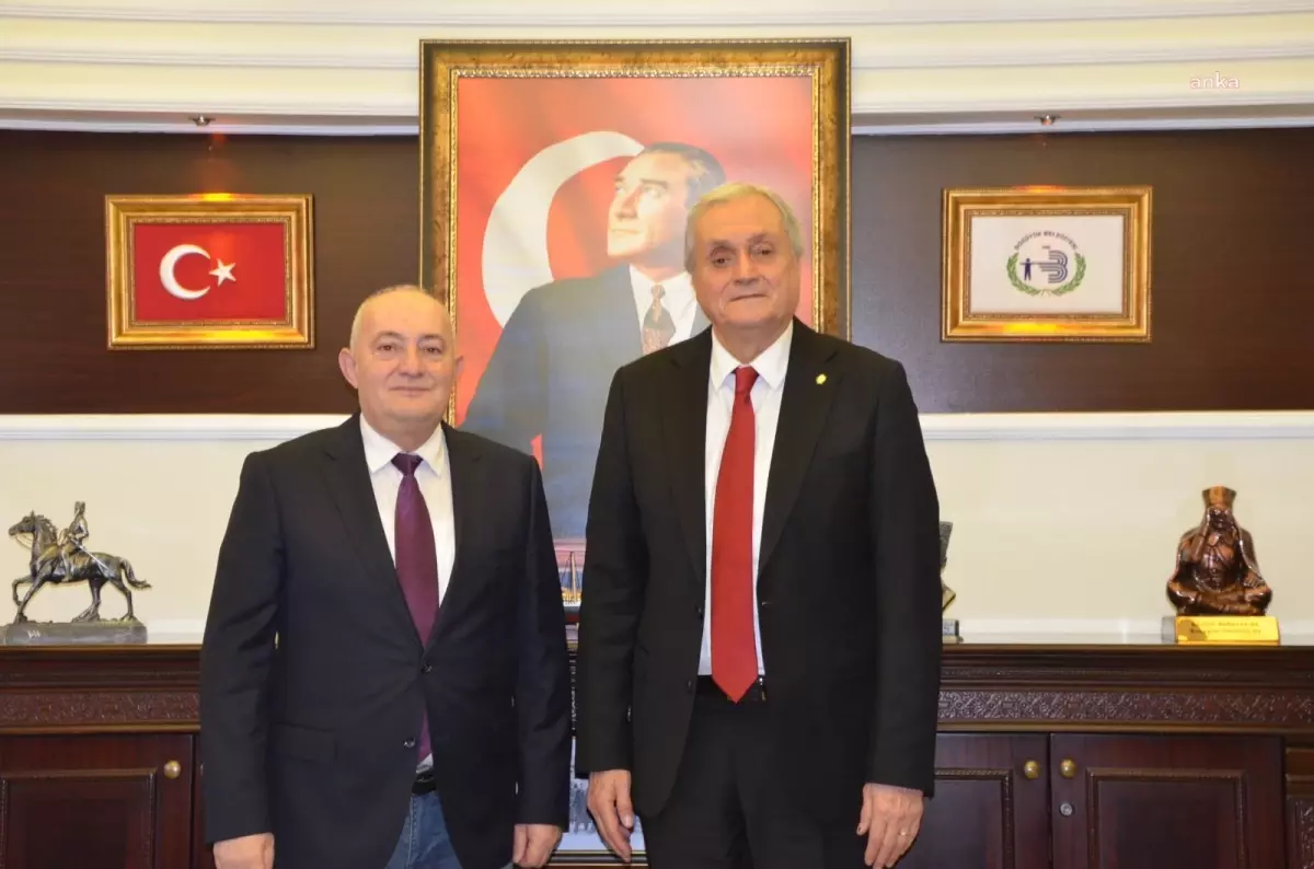 Ekonomi Gazetesi Temsilcileri Bozüyük Belediye Başkanı'na Ziyarette Bulundu