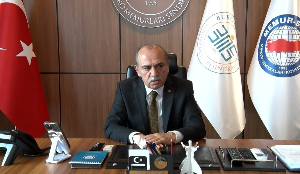 Büro Memur-Sen Genel Başkanı Yusuf Yazgan: Seçim öncesinde 3600 ek gösterge verelim ve kamu çalışanları bayram etsin