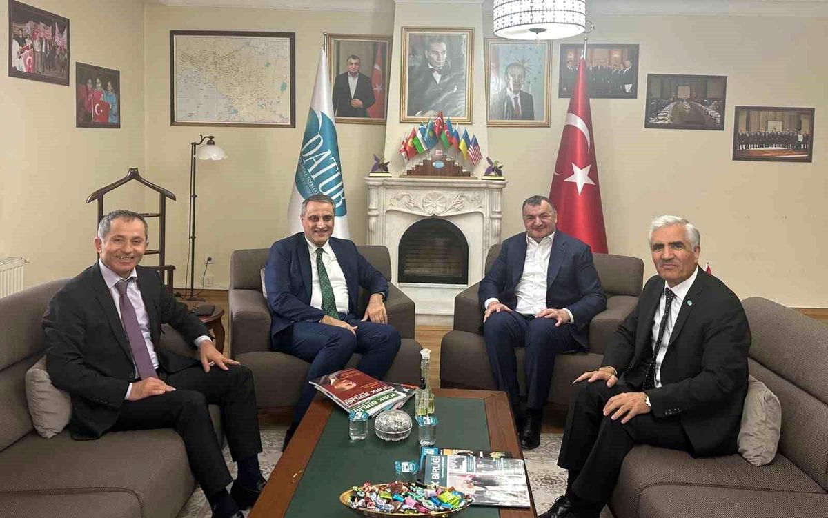 İstanbul İl Sivil Toplum Müdürü DATÜB Genel Merkezine ziyarette bulundu