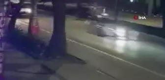 Isparta'da 1 kişinin öldüğü feci kaza güvenlik kamerasına yansıdı