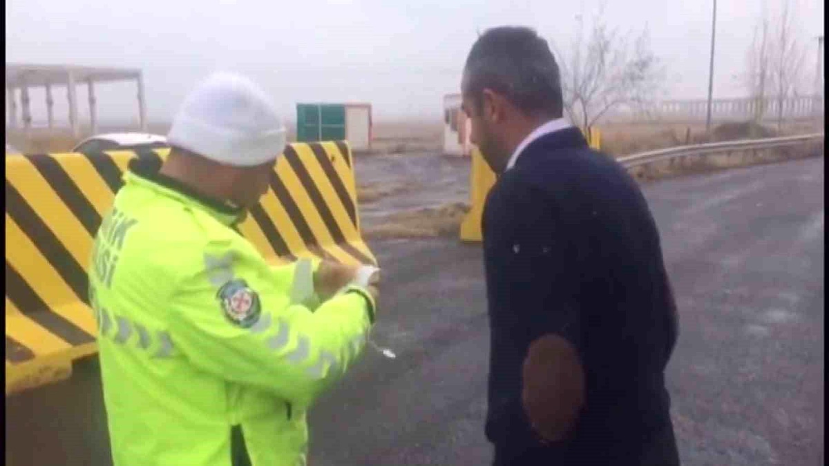 Kayseri\'de Kar Yağışı Nedeniyle Otobüs Sürücülerine Denetim ve Bilgilendirme