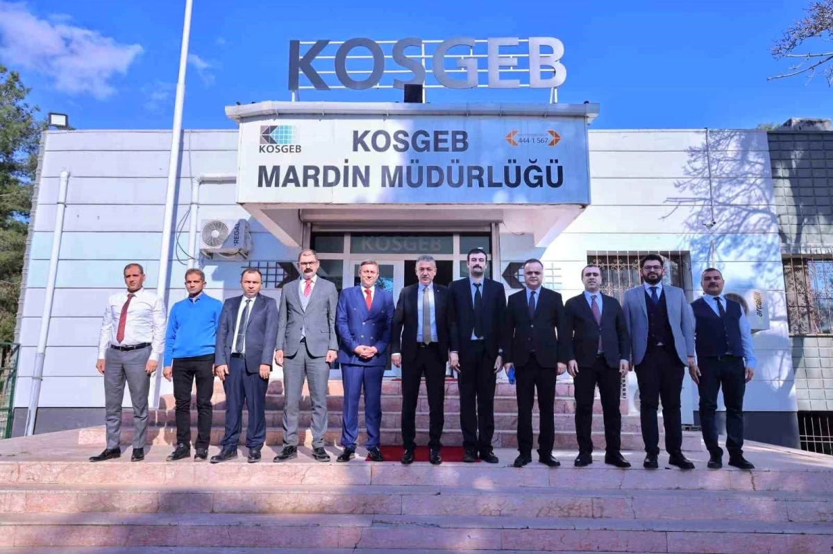 Mardin Valisi ve Büyükşehir Belediye Başkan Vekili Tuncay Akkoyun, kurum ziyaretleri gerçekleştirdi