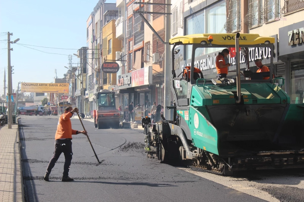 Mersin Büyükşehir Belediyesi, Akdeniz ilçesinde yol yenileme çalışmalarını tamamladı