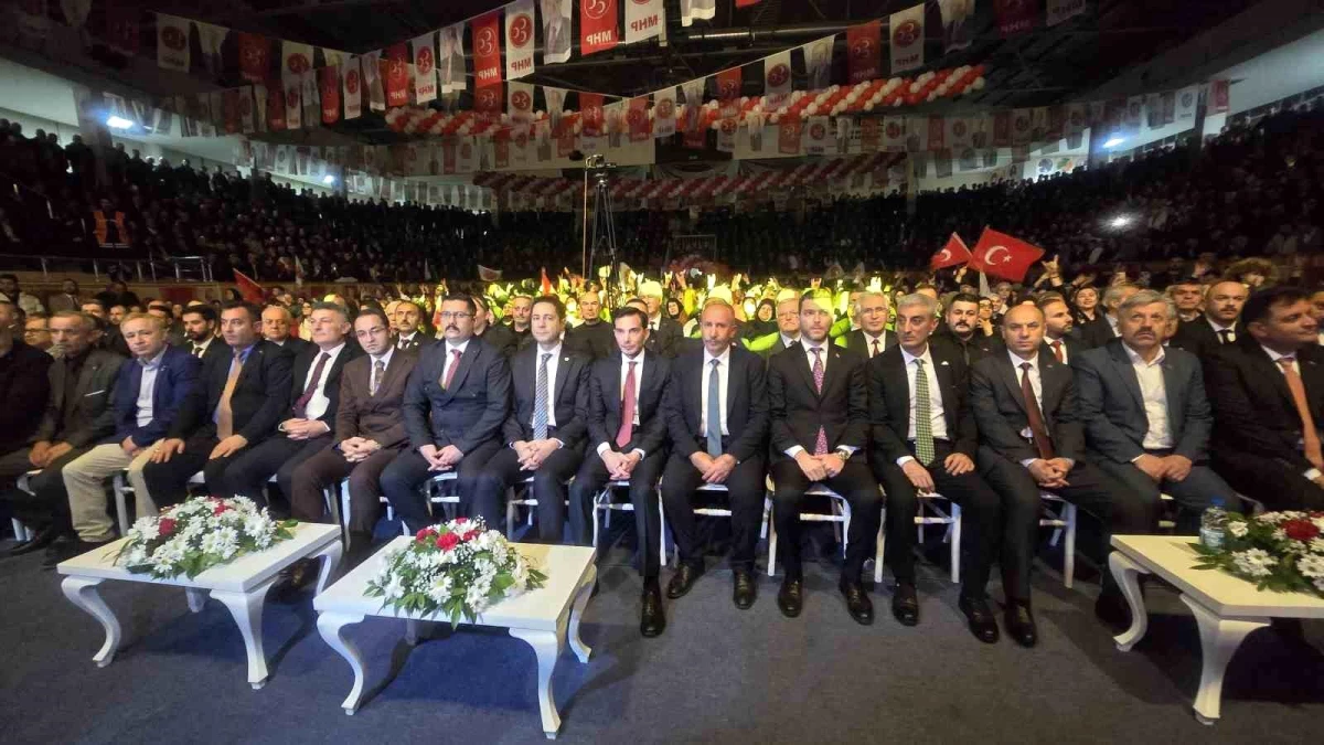 MHP Tokat İl Başkanlığı, belediye başkanı adaylarını tanıttı
