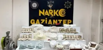 Gaziantep'te 193 bin uyuşturucu hap ve 79 kilo kimyasal madde ele geçirildi