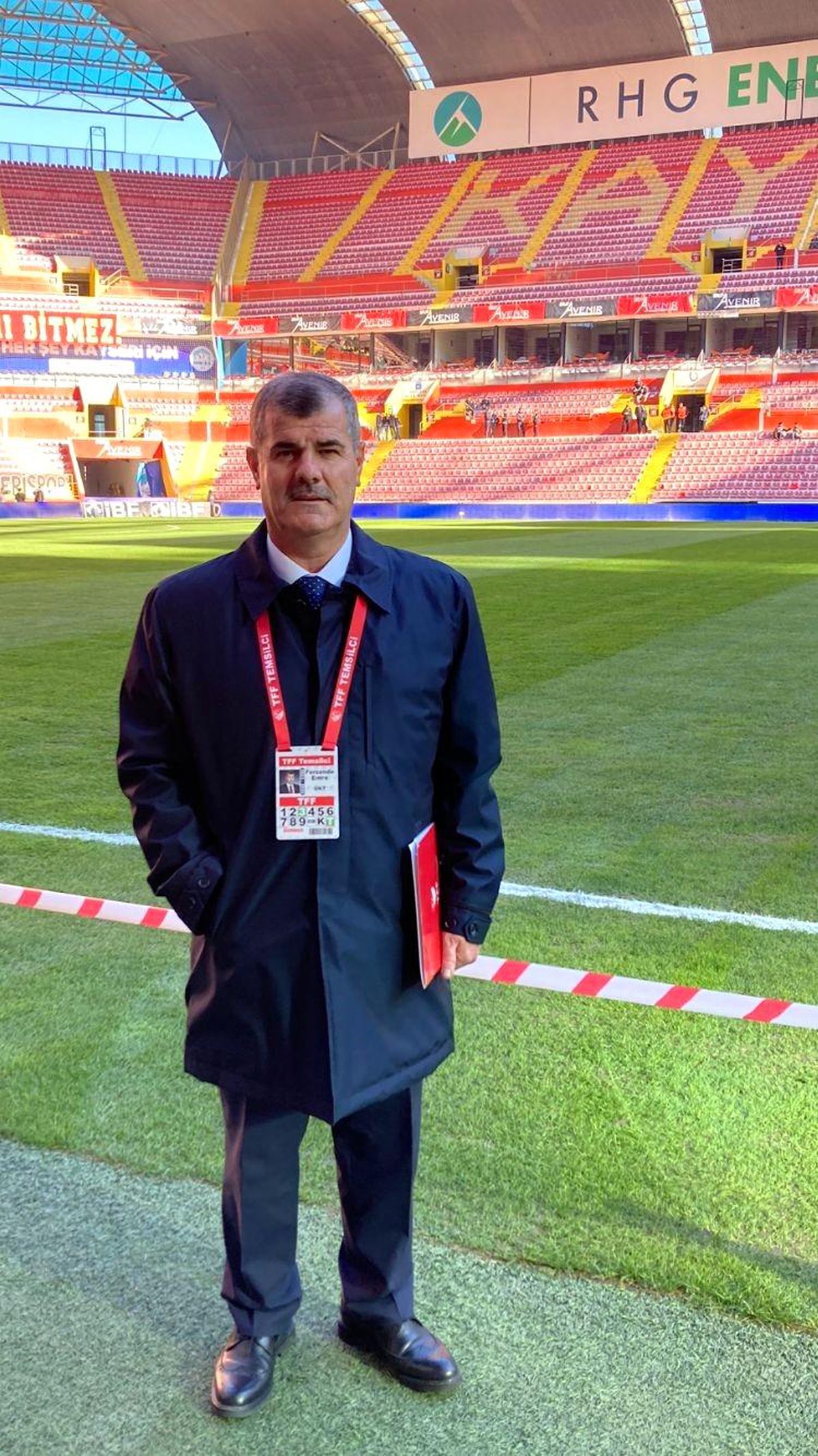 Muşlu Ferzende Emre, Galatasaray-Gaziantep maçında TFF temsilcisi olarak görev yapacak