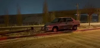 Sivas'ta Kar Yağışı ve Buzlanma Nedeniyle Meydana Gelen Kazalarda Yaralılar Var