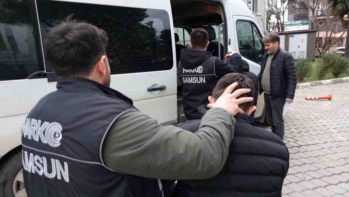 Samsun\'da Uyuşturucu Ticaretinden Tutuklama