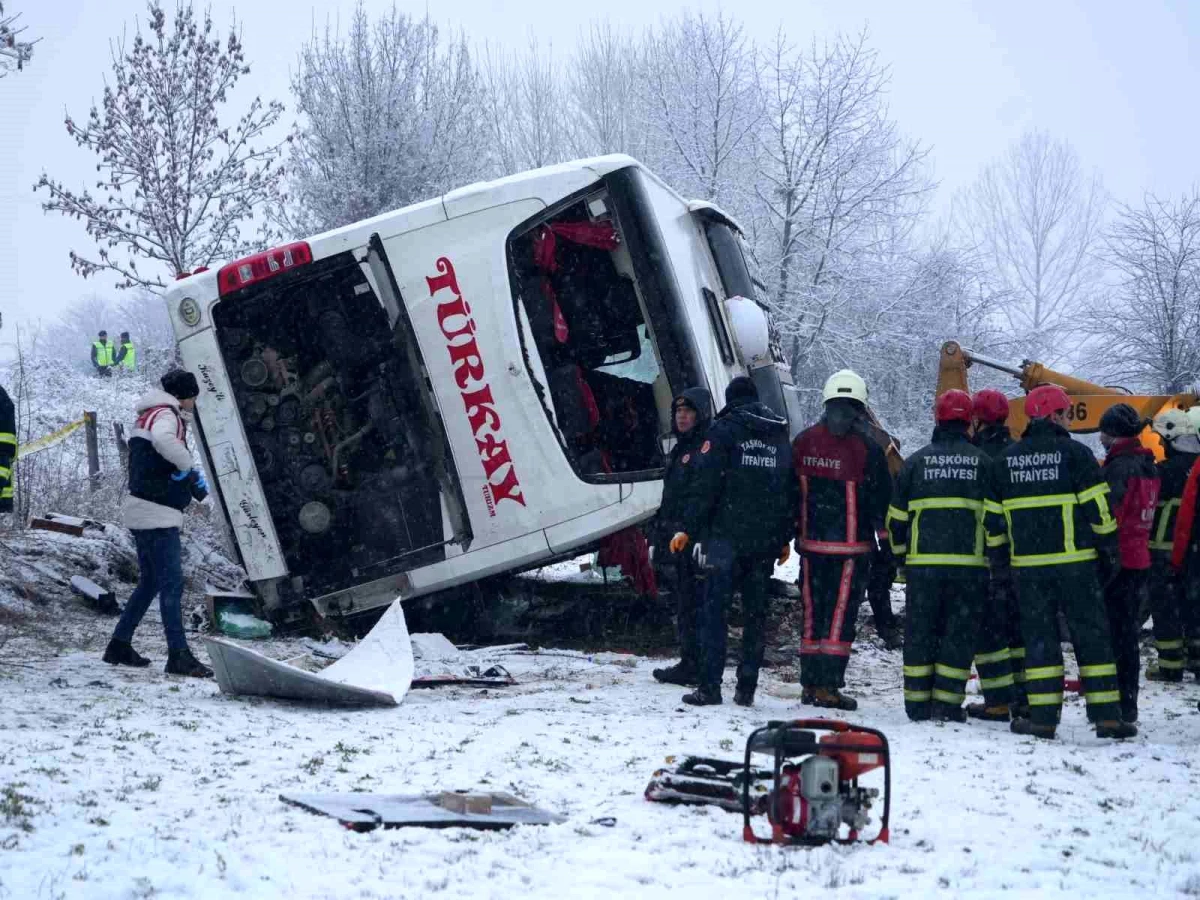 Kastamonu-Sinop karayolunda otobüs kazası: 6 ölü, 33 yaralı