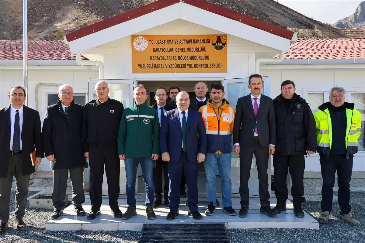 Yusufeli Merkez Viyadüğü Tamamlanmasına 37 Metre Kaldı