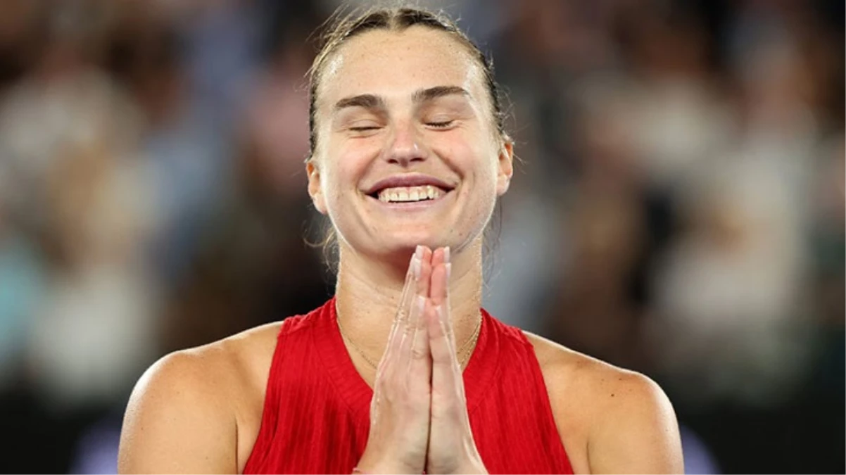 Avustralya Açık\'ta tarihi şampiyonluk! Aryna Sabalenka ilki başardı