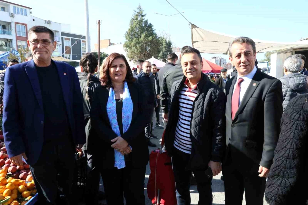 Aydın Büyükşehir Belediye Başkanı Özlem Çerçioğlu Efeler\'de Vatandaşlarla Buluştu