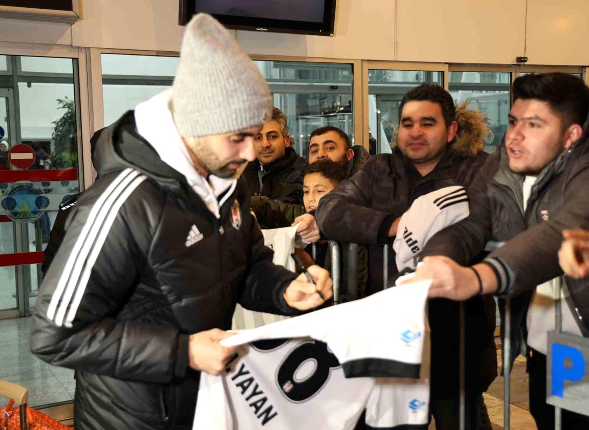 Beşiktaş, Sivasspor maçı için Sivas\'a geldi