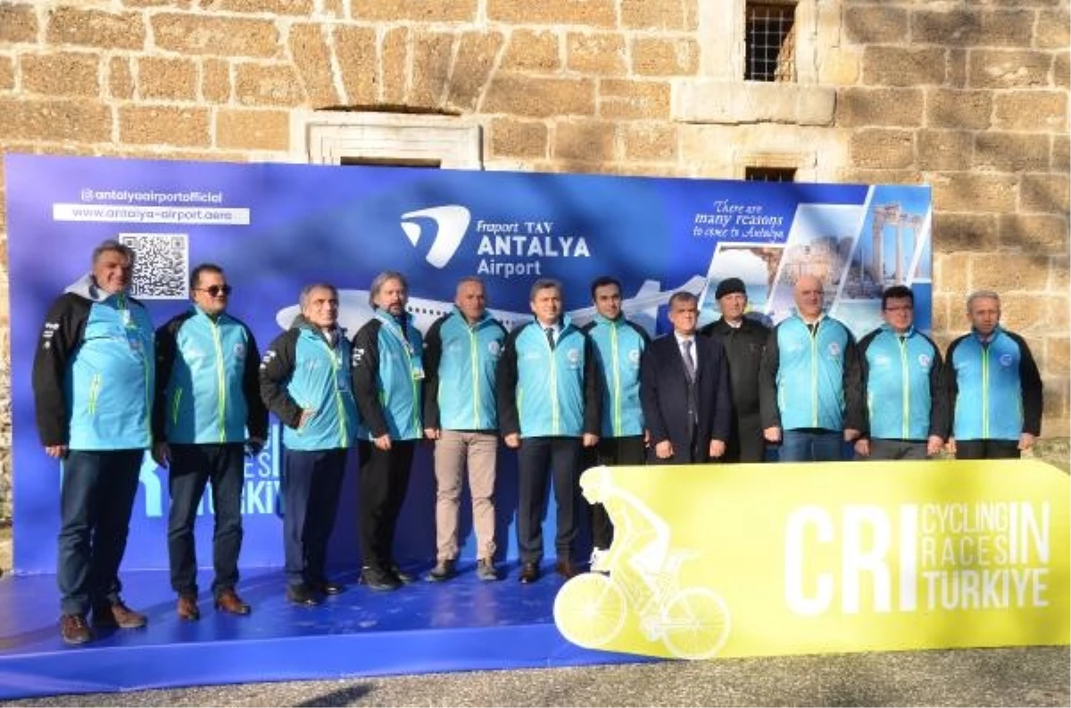 Aspendos\'ta düzenlenen CRI Türkiye Kış Bisiklet Yarışları Serisi başladı