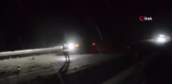 Erzincan'da kar ve tipi kazaları beraberinde getirdi: 2 yaralı