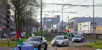 Hollanda'da Filistin'e Destek Konvoyu Düzenlendi
