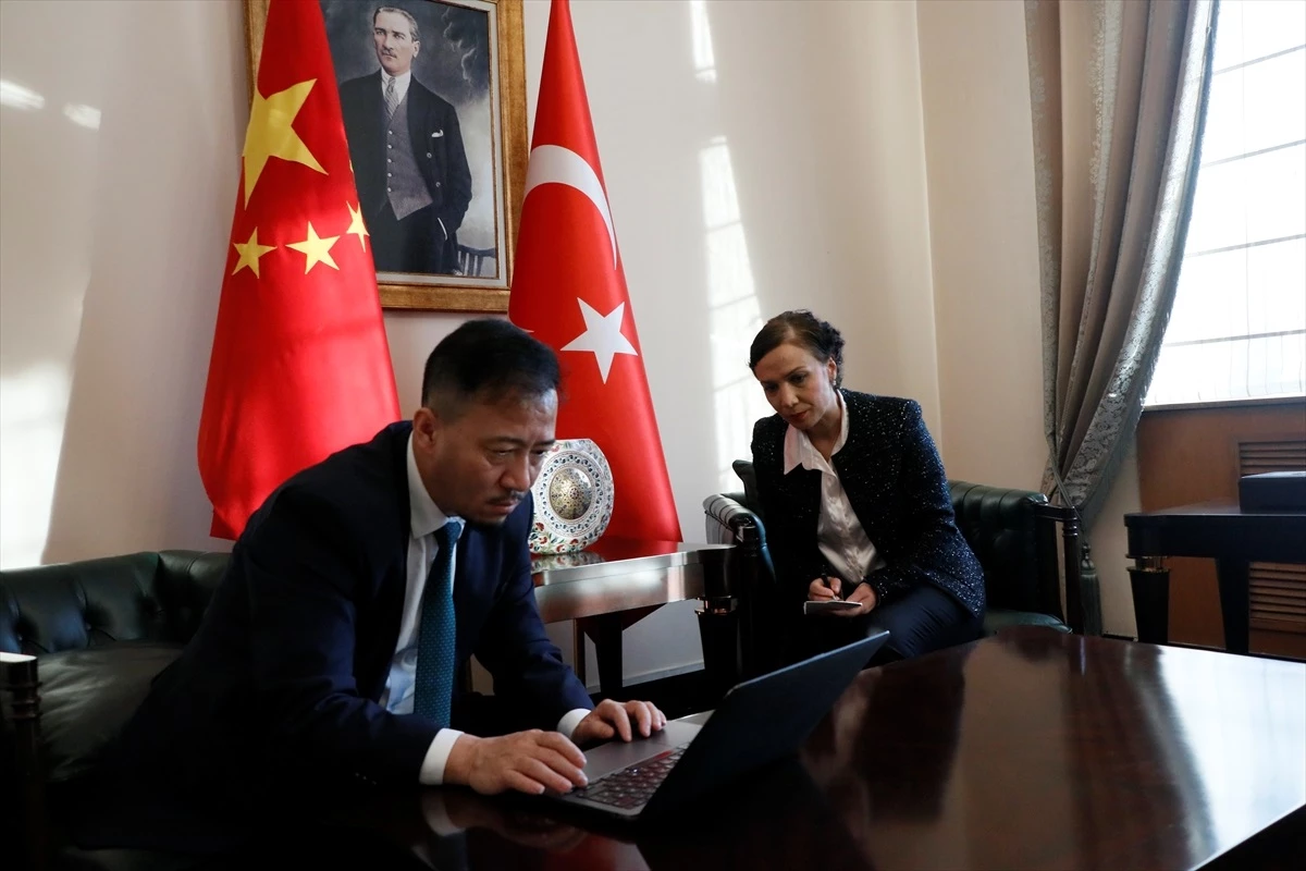 Huawei Türkiye Yönetim Kurulu Direktörü İbrahim Ma, AA\'nın \'Yılın Kareleri\' oylamasına katıldı