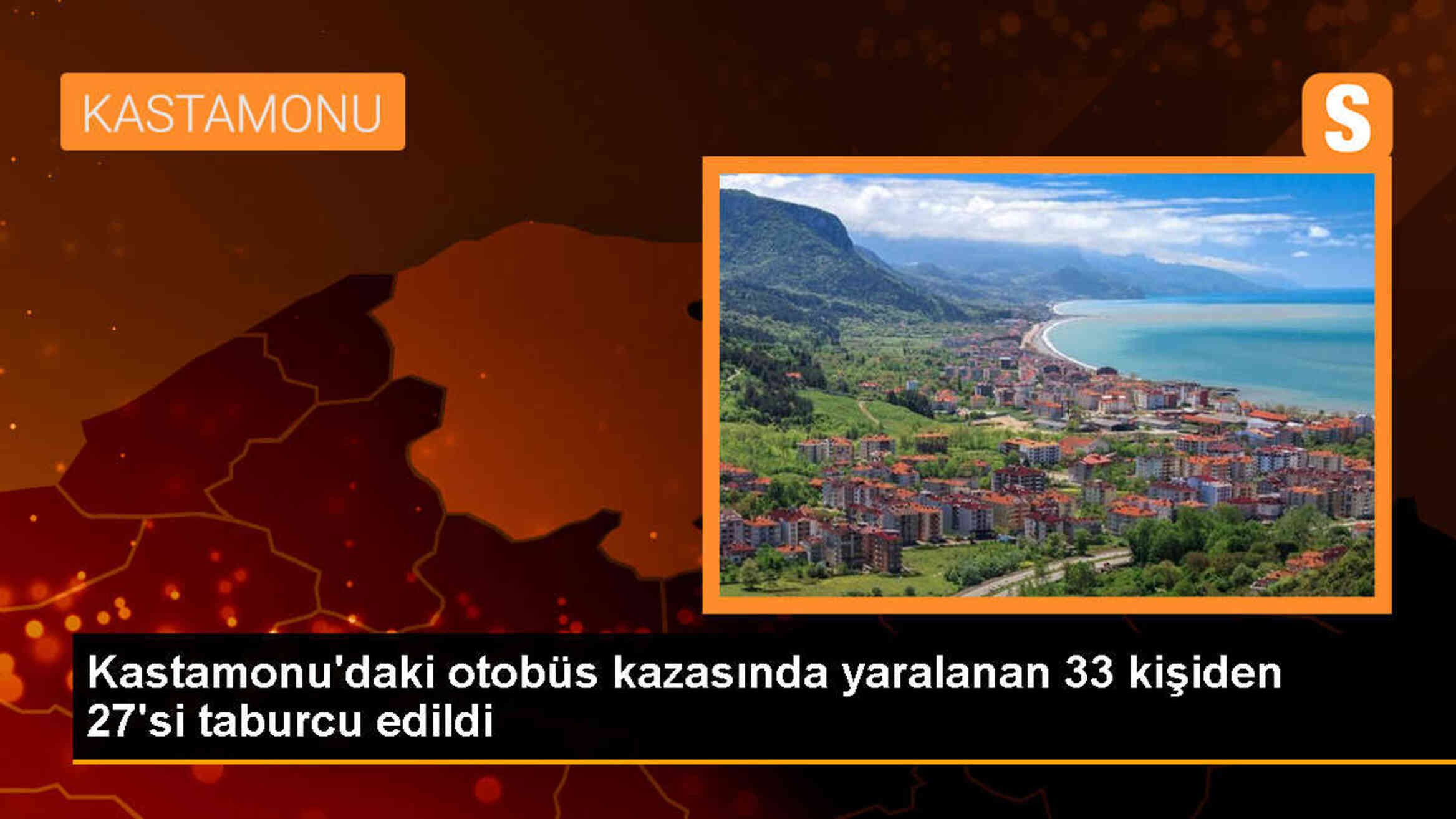 Kastamonu\'da otobüs kazasında 6 kişi öldü, 27 kişi taburcu edildi