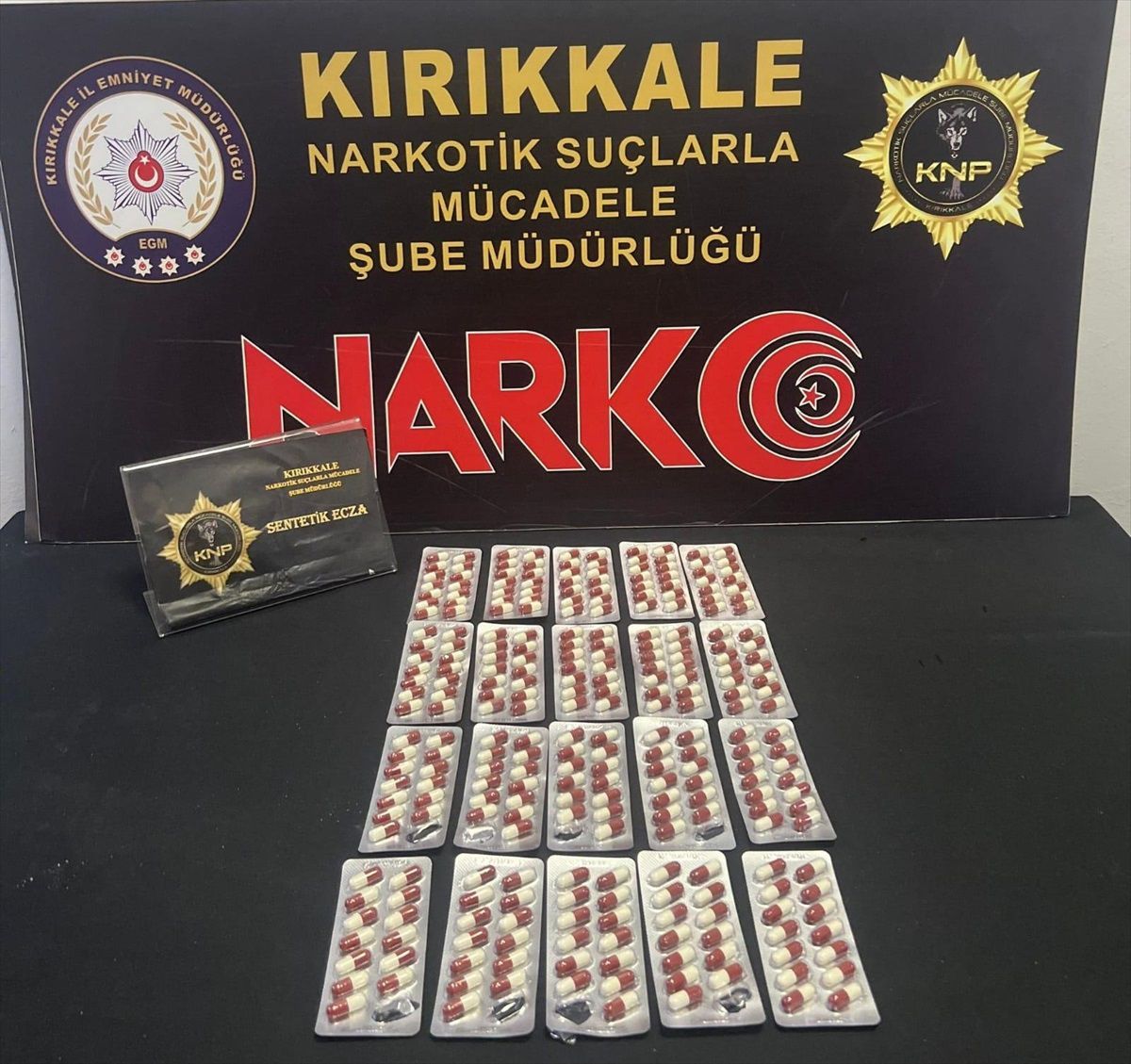 Kırıkkale\'de 275 sentetik hap ele geçirildi, 1 şüpheli gözaltına alındı