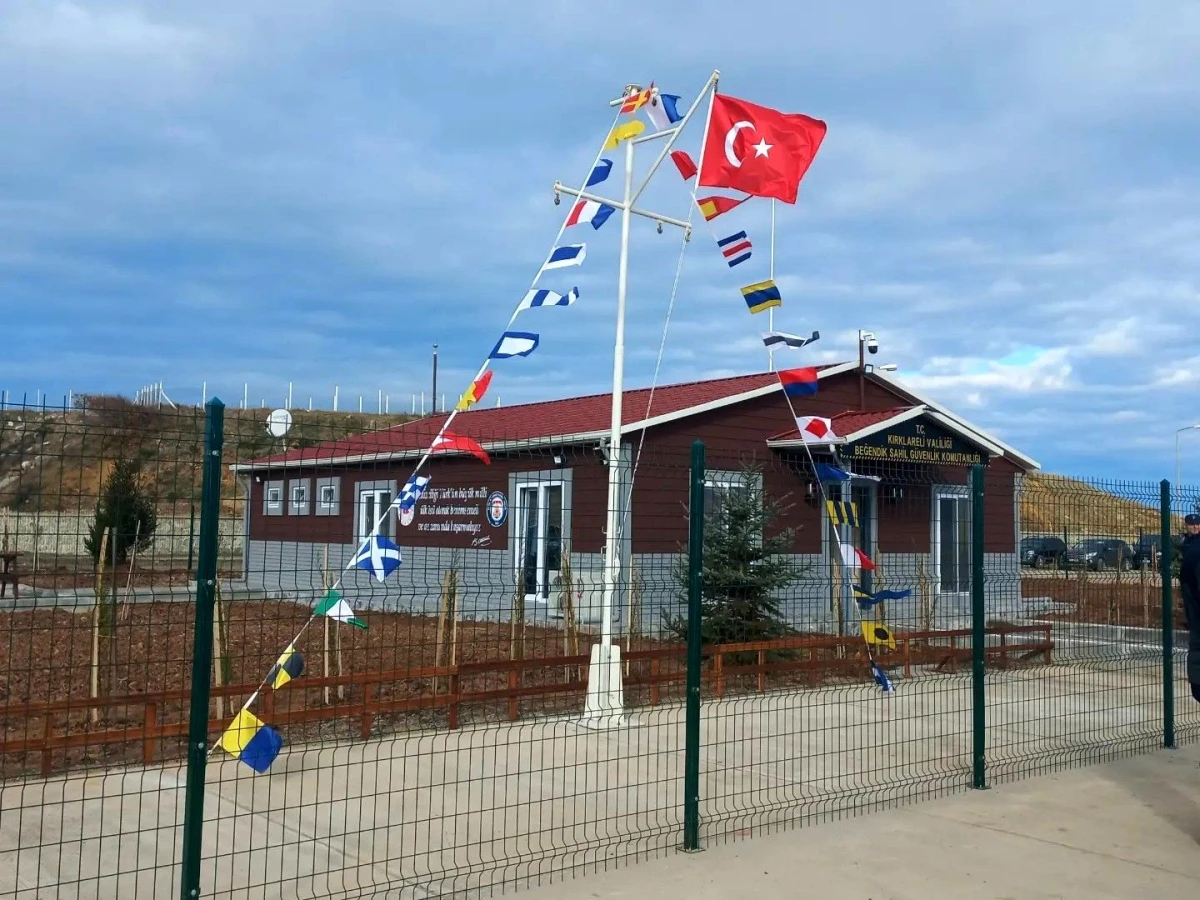 Demirköy ilçesinde Beğendik Sahil Güvelik Komutanlığı binası açıldı