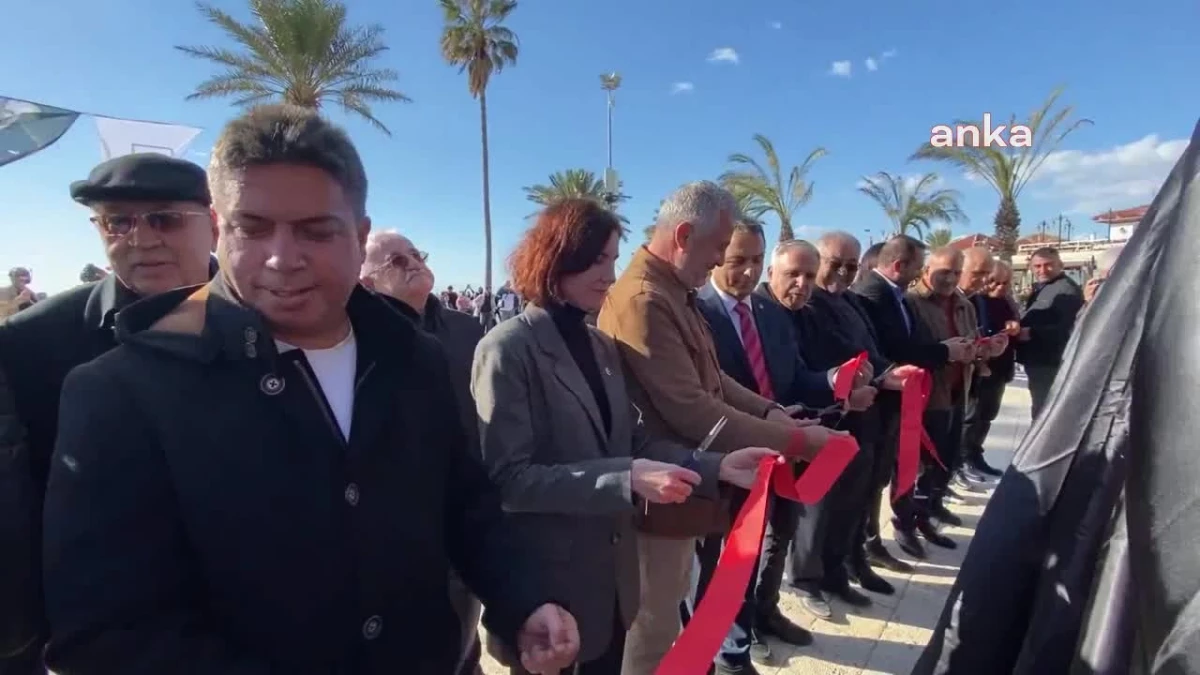 Manavgat Belediyesi ve Akdeniz Üniversitesi iş birliğiyle Antik Side Limanı\'nda dev Atatürk Anıtı açıldı