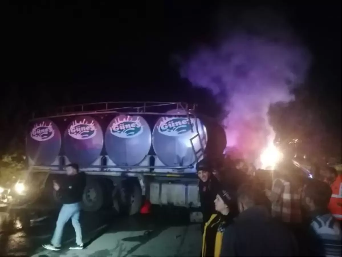 Tarsus'ta Zincirleme Kaza: 2 Yaralı