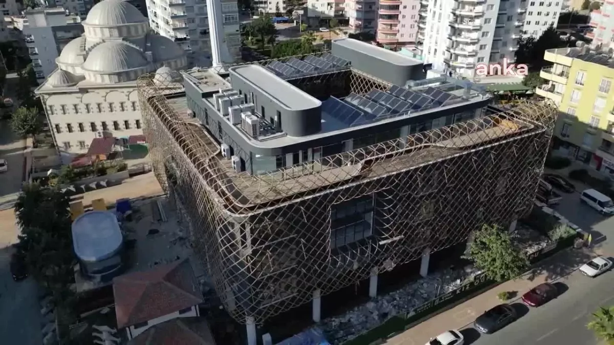 Mezitli Belediyesi Gençlik İnovasyon Merkezi ve Kız Yurdu İnşaatı Devam Ediyor