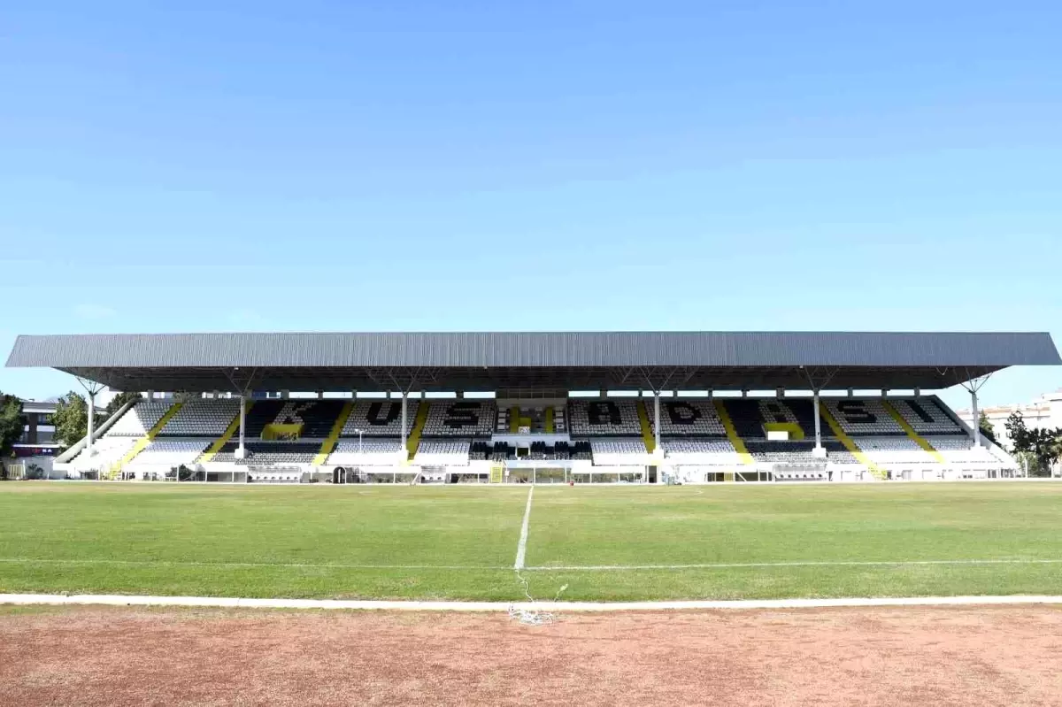 Kuşadasıspor Stadı Bakım ve Onarım Çalışmaları Tamamlandı
