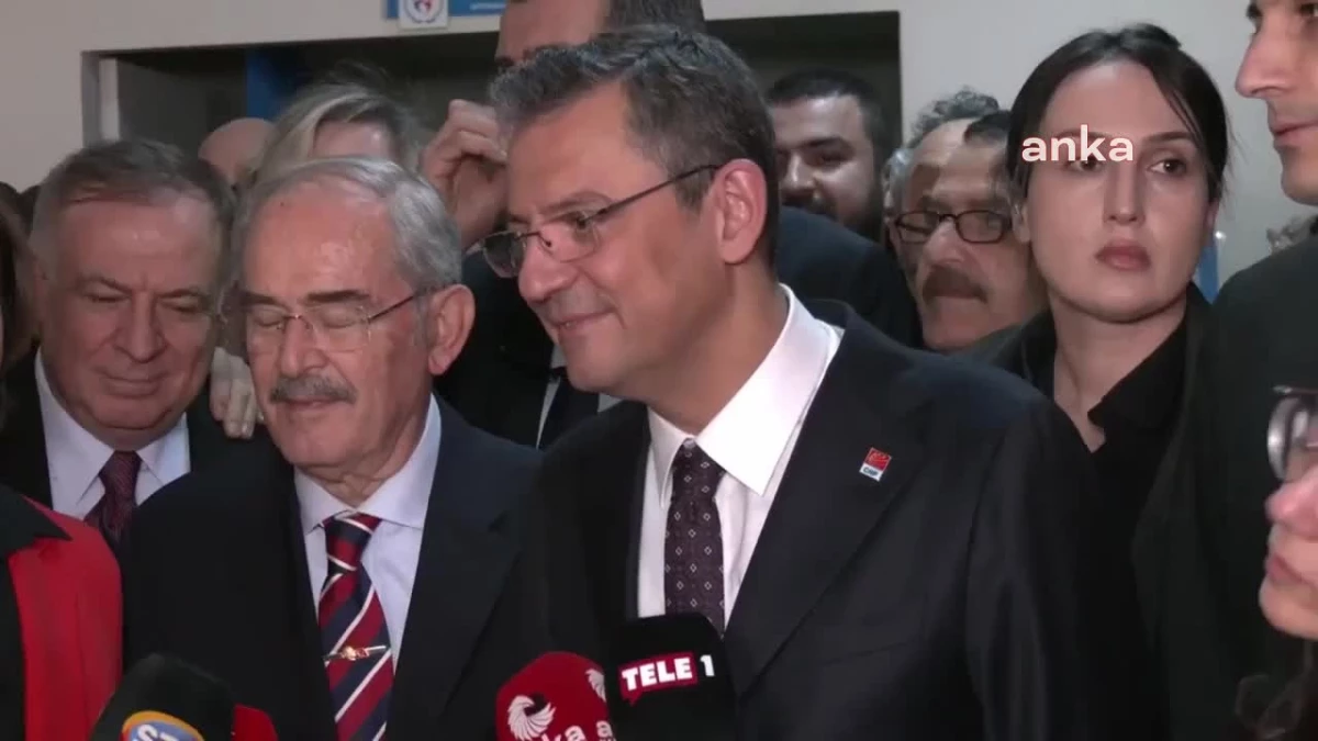 CHP Genel Başkanı Özgür Özel: İlan ettiğimiz adayların arkasındayız