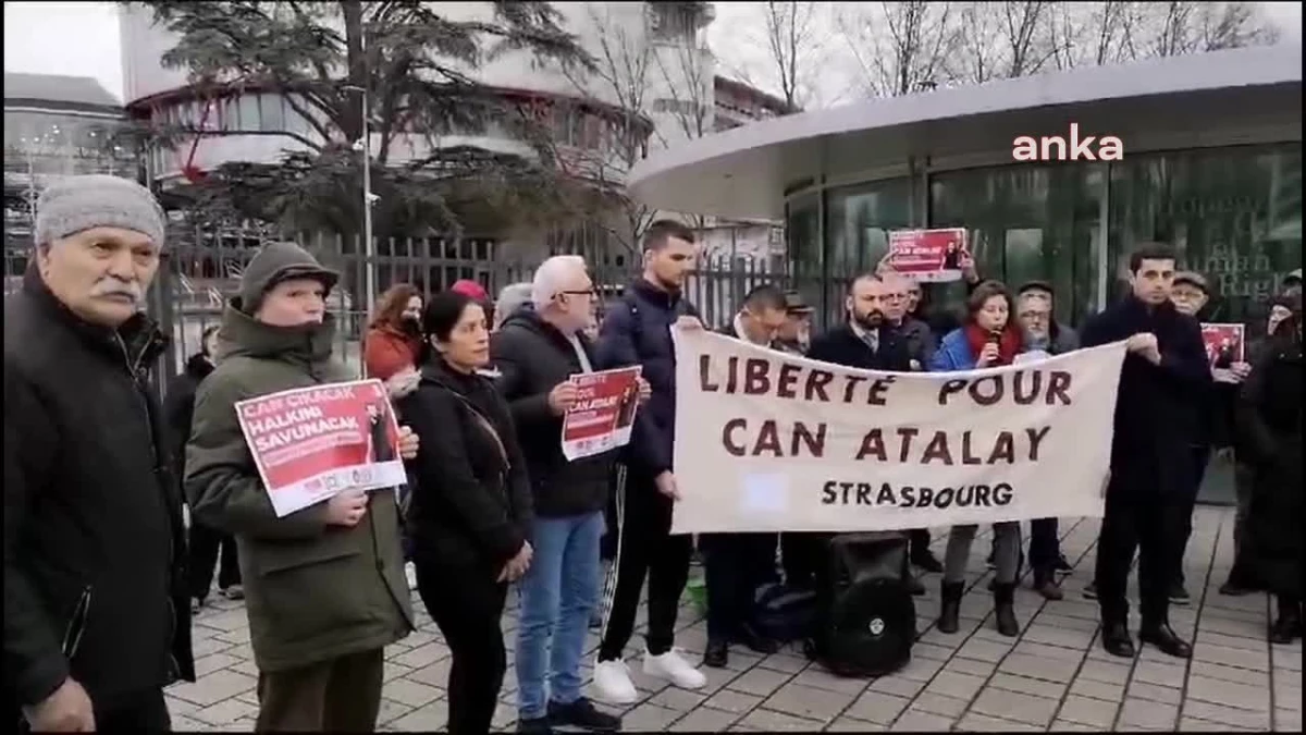 Strasbourg Demokrasi Platformu, Can Atalay\'ın tahliyesini talep etti