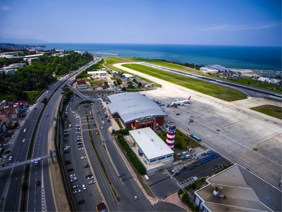 Trabzon Havalimanı\'nda Modernizasyon Çalışmaları Devam Ediyor