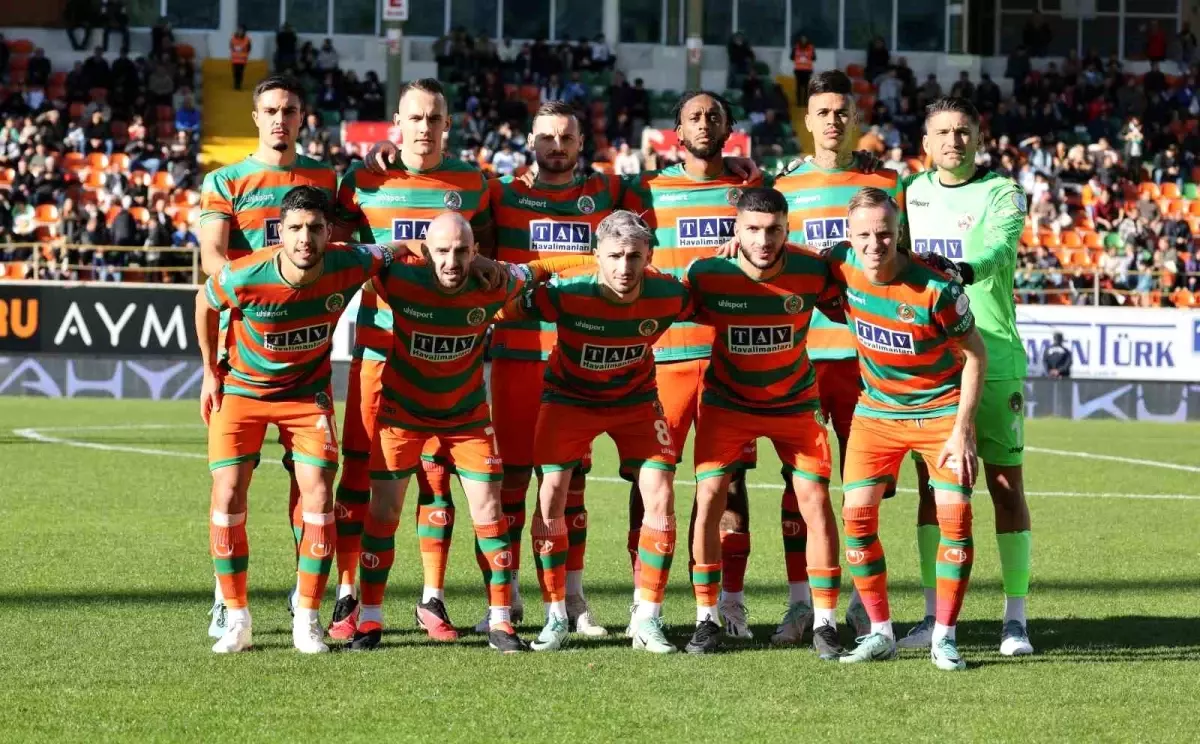 Corendon Alanyaspor Pendikspor ile 1-1 berabere kaldı