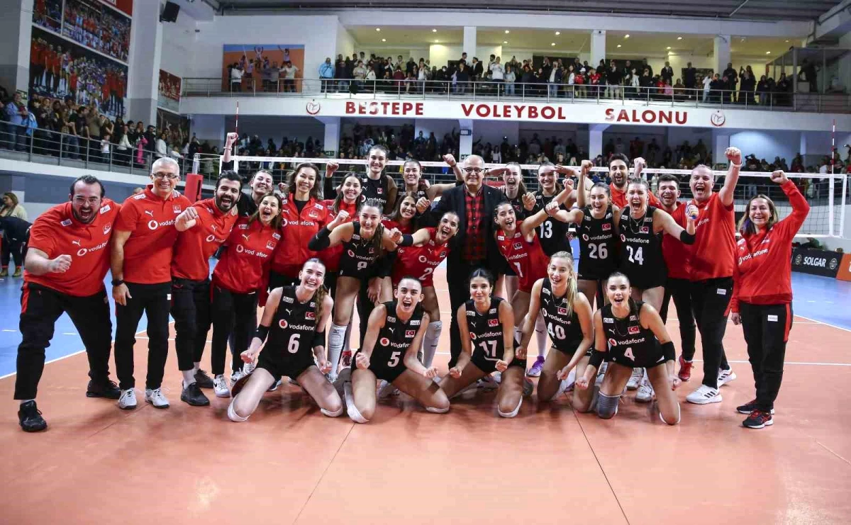 U20 Kadın Voleybol Milli Takımı, namağlup Avrupa Şampiyonası finallerinde