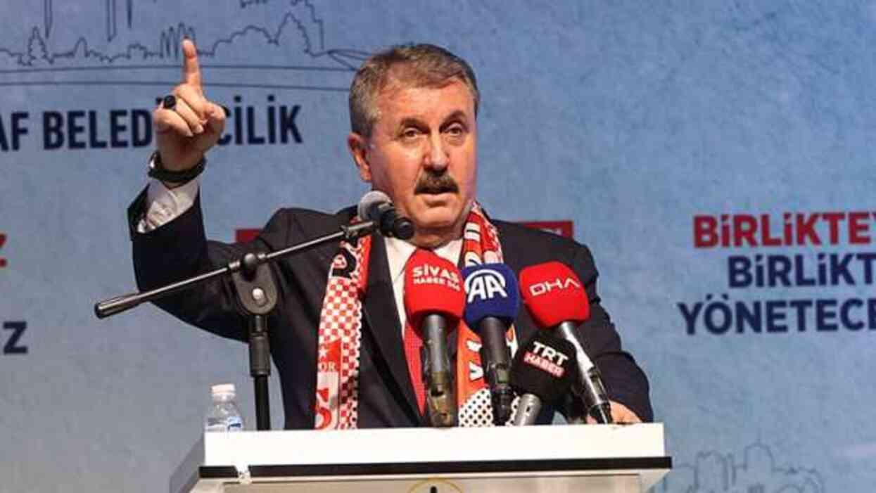 BBP Genel Başkanı Destici: Hiçbir siyasi partiyle uzantıları hariç problemimiz yok ve olamaz