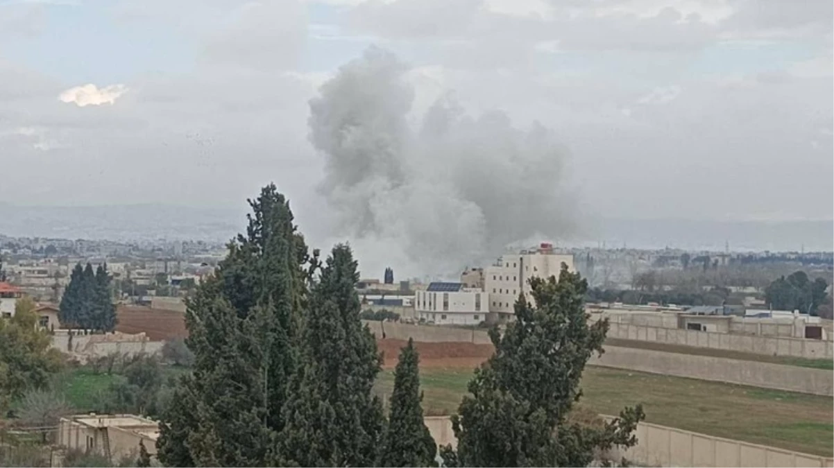 İsrail savaş uçakları, Suriye\'nin başkenti Şam\'ı vurdu! İşte bölgeden ilk görüntüler
