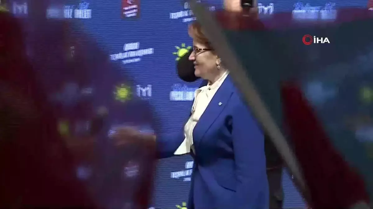 İYİ Parti Genel Başkanı Akşener: "Sanki seçime değil savaşa gidiyoruz"