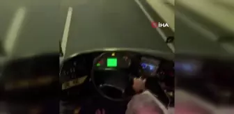 Şoför rahatsızlanınca koltuğa kulüp başkanı geçti