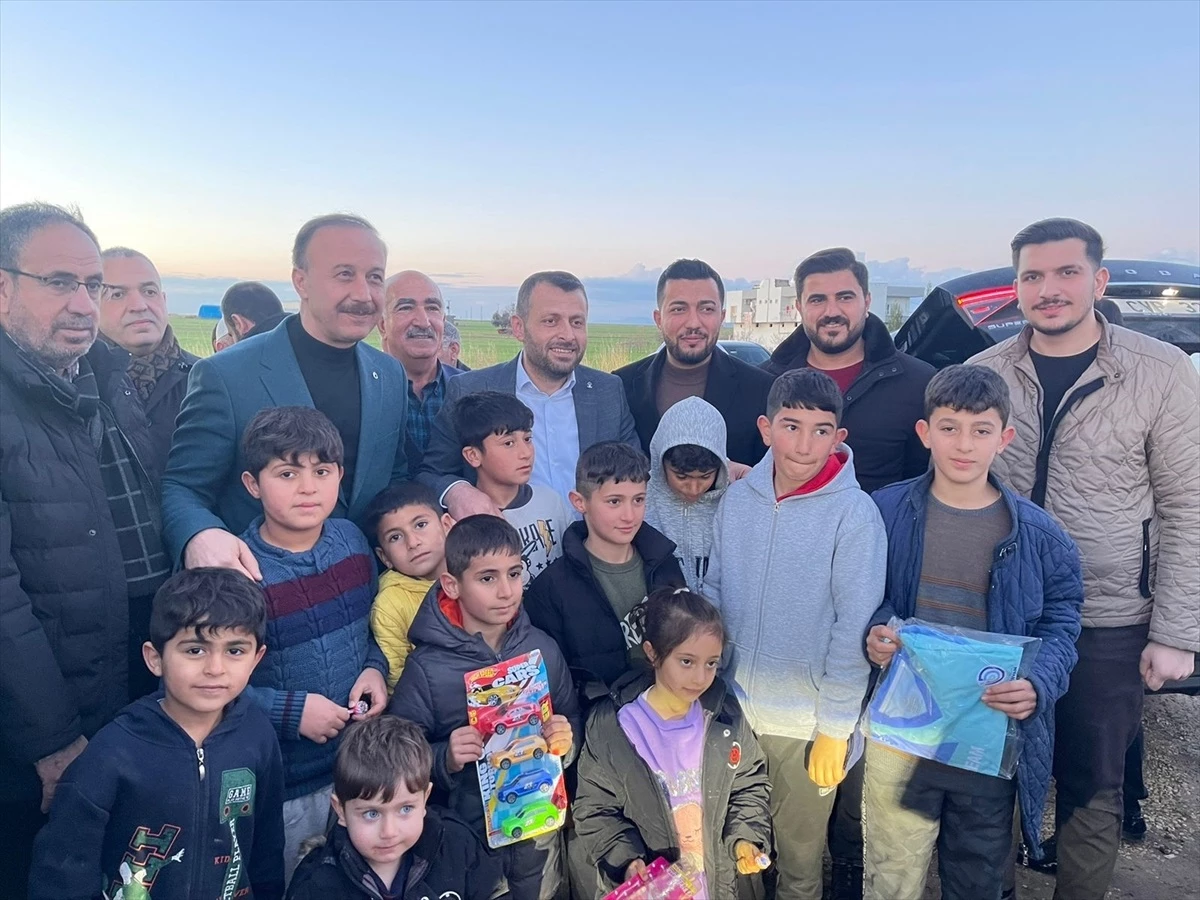 AK Parti Mardin Büyükşehir Belediye Başkan adayı Abdullah Erin, kırsal mahalleleri ziyaret etti