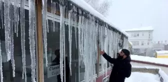 Ardahan'da Sibirya soğukları! Termometreler eksi 32 dereceyi gördü