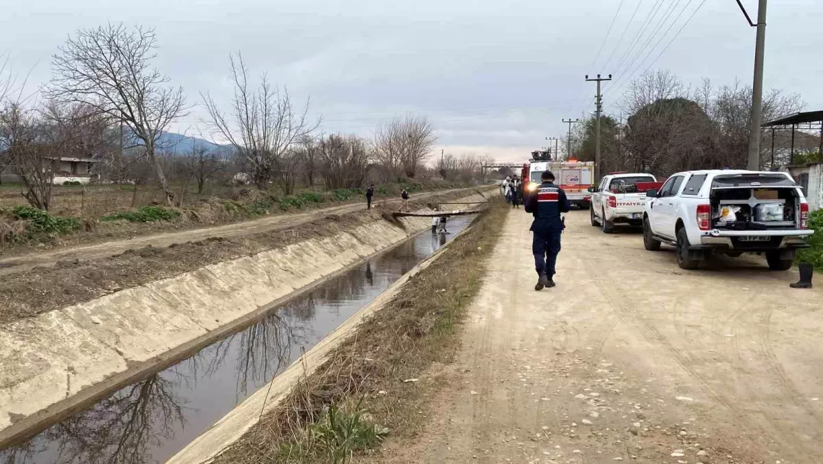 Aydın\'da sulama kanalında erkek cesedi bulundu