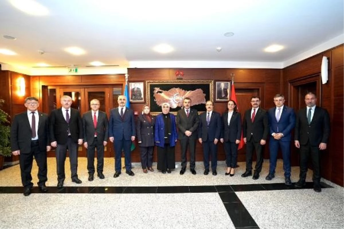 Milli Eğitim Bakanı Yusuf Tekin, Azerbaycan Büyükelçisi ile görüştü