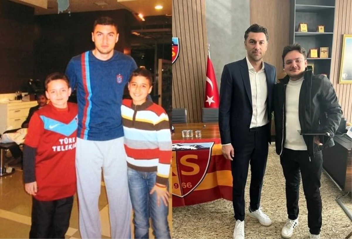 Trabzonspor Taraftarı Talha Sürmen, Burak Yılmaz\'ı Tebrik Etti