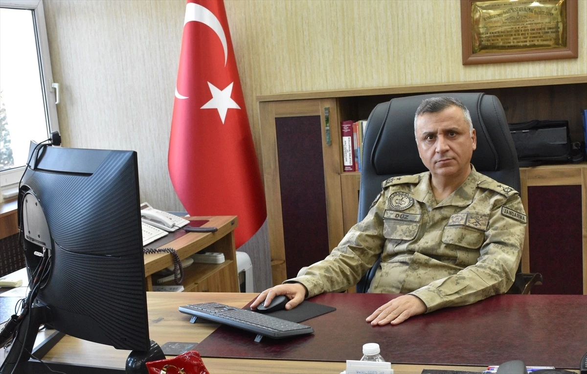 Erzurum İl Jandarma Komutanı Tuğgeneral Metin Düz, \'Yılın Kareleri\' oylamasına katıldı