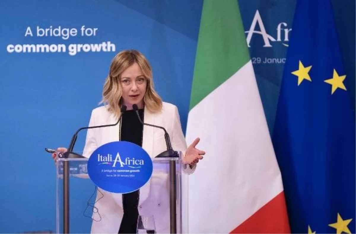 İtalya, Afrika\'ya yönelik kalkınma-istikrar projelerini içeren Mattei Planı\'nı açıkladı