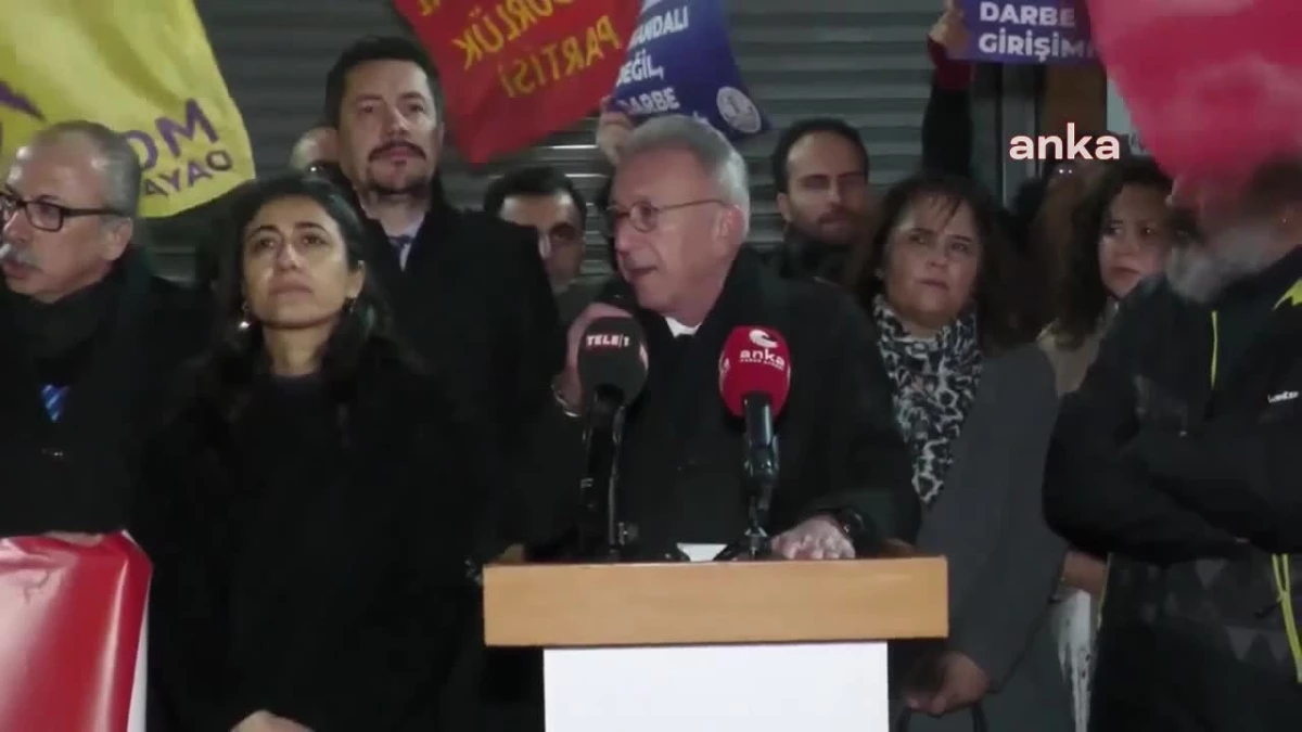 İzmir Barosu, Can Atalay\'ın milletvekilliğinin düşürülmesini protesto etti