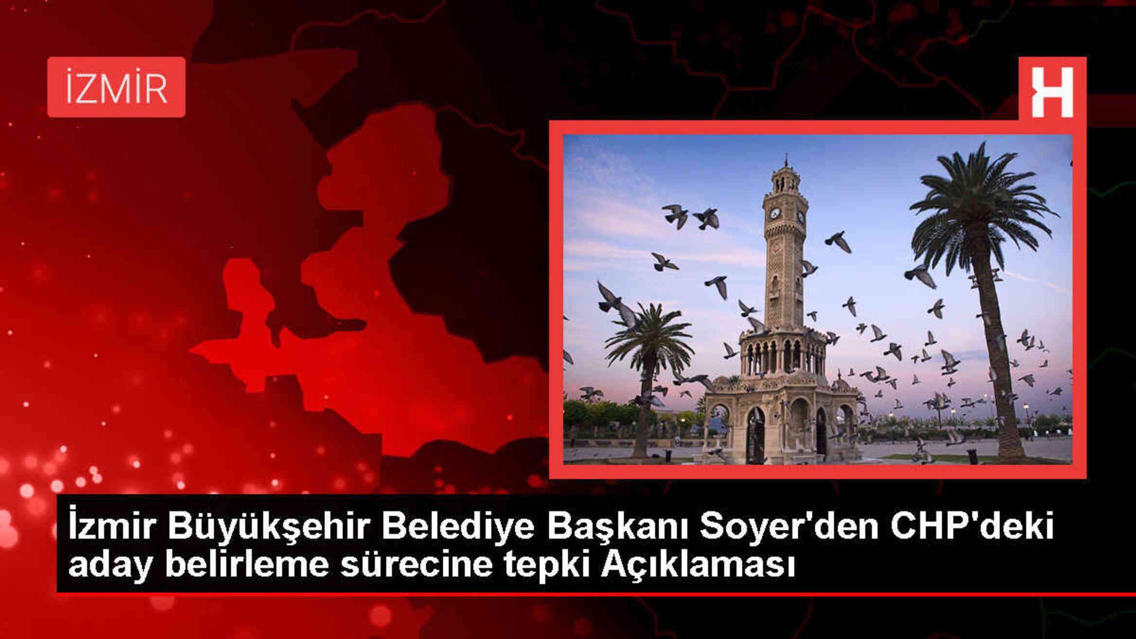 İzmir Büyükşehir Belediye Başkanı Tunç Soyer, aday gösterilmeme haberini siyasi nezaketsizlik olarak değerlendirdi
