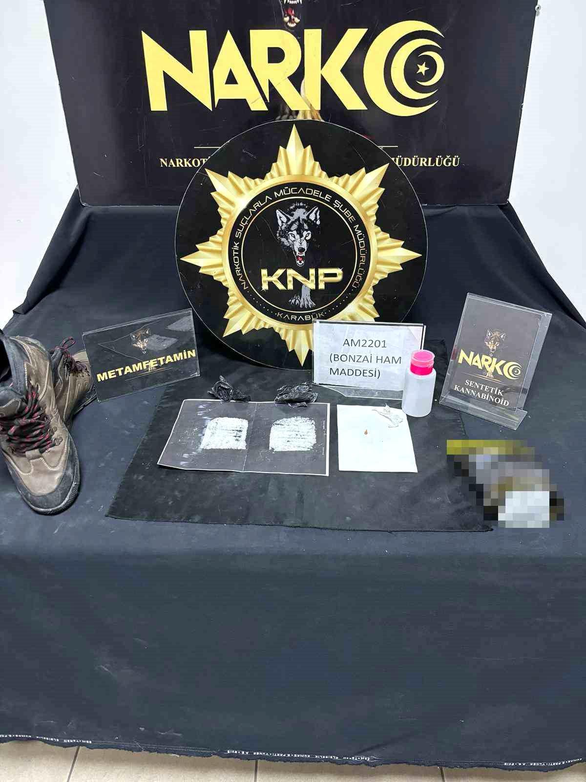 Karabük\'te yapılan uyuşturucu operasyonunda iki gözaltına alındı