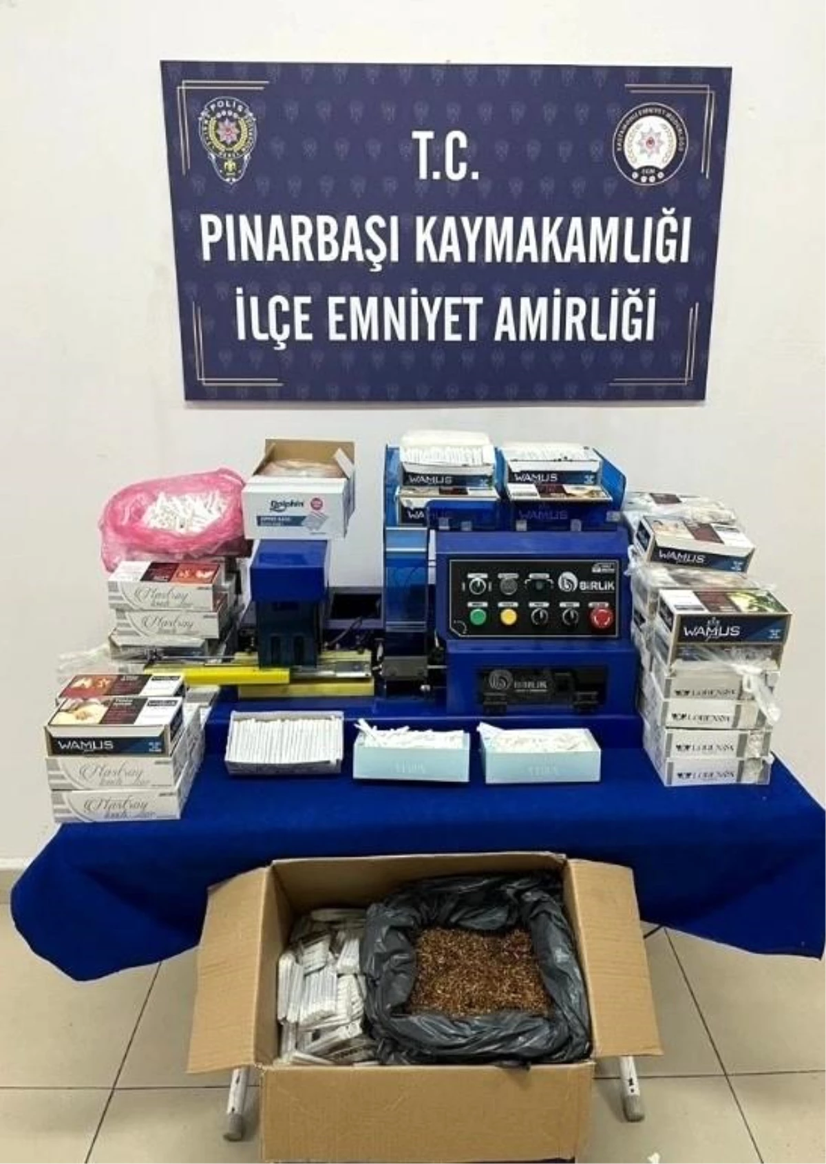 Kastamonu\'da Kaçakçılık Operasyonu: Binlerce Makaron ve Tütün Ele Geçirildi