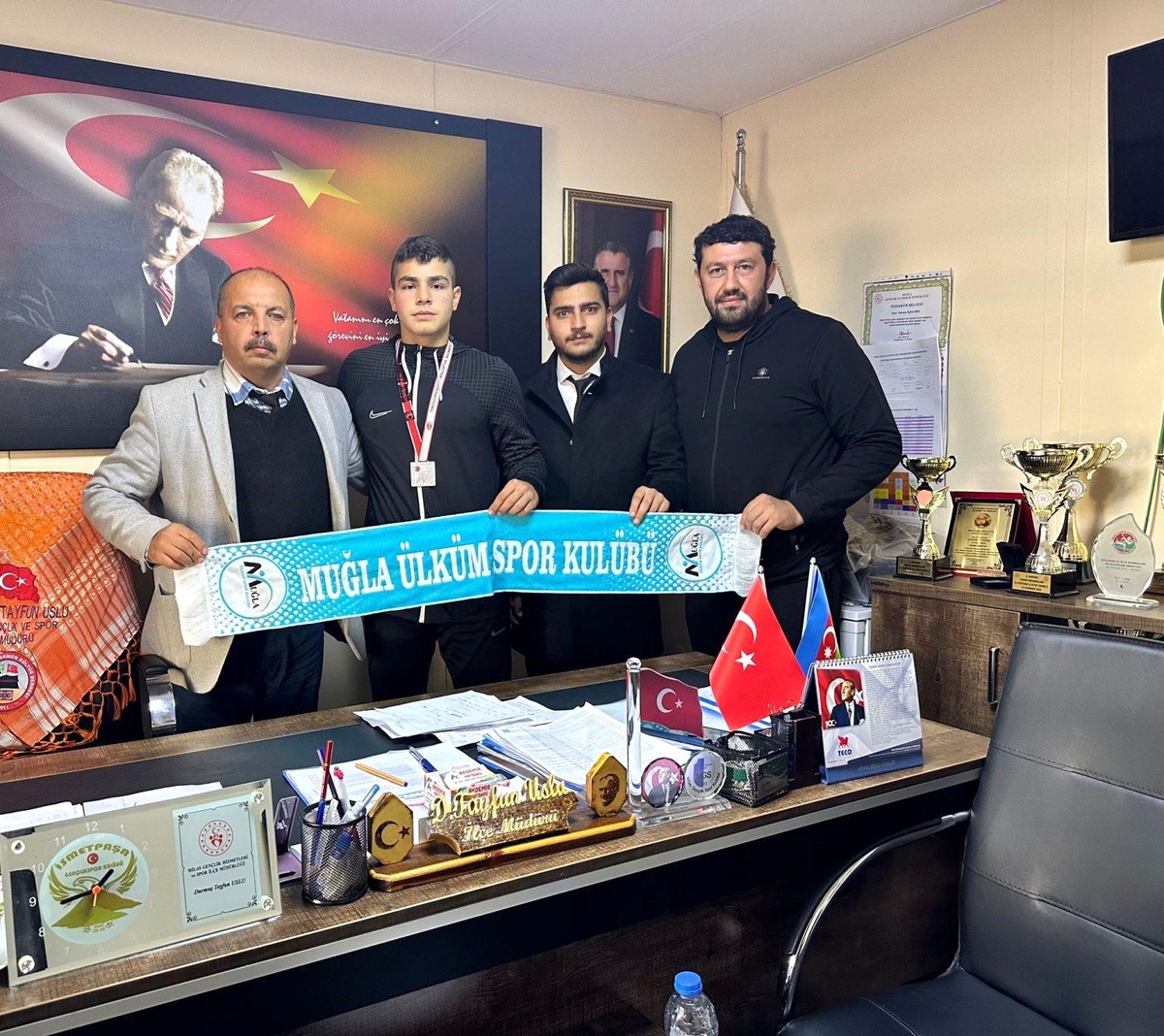 Muğla Ülküm Spor Kulübü\'nden Sergen Donka Türkiye Şampiyonası\'nda zirveye ulaştı